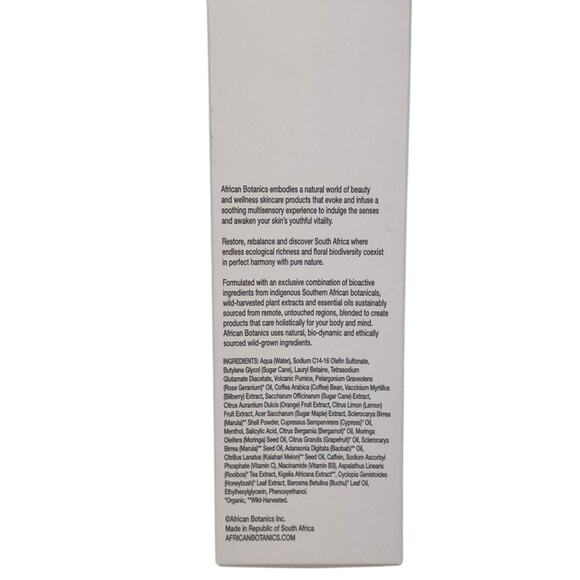 African Botanics Cafe Noir Body Exfoliant - Picture 5 of 8